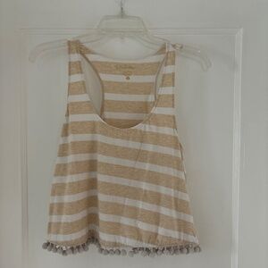 Lilly Pulitzer Striped Pom Pom Tank Top